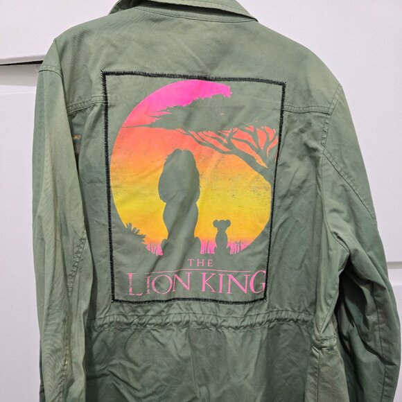 Disney “The Lion King” Utility or Safari Military Style Jacket Woman's Size XL - Picture 2 of 15